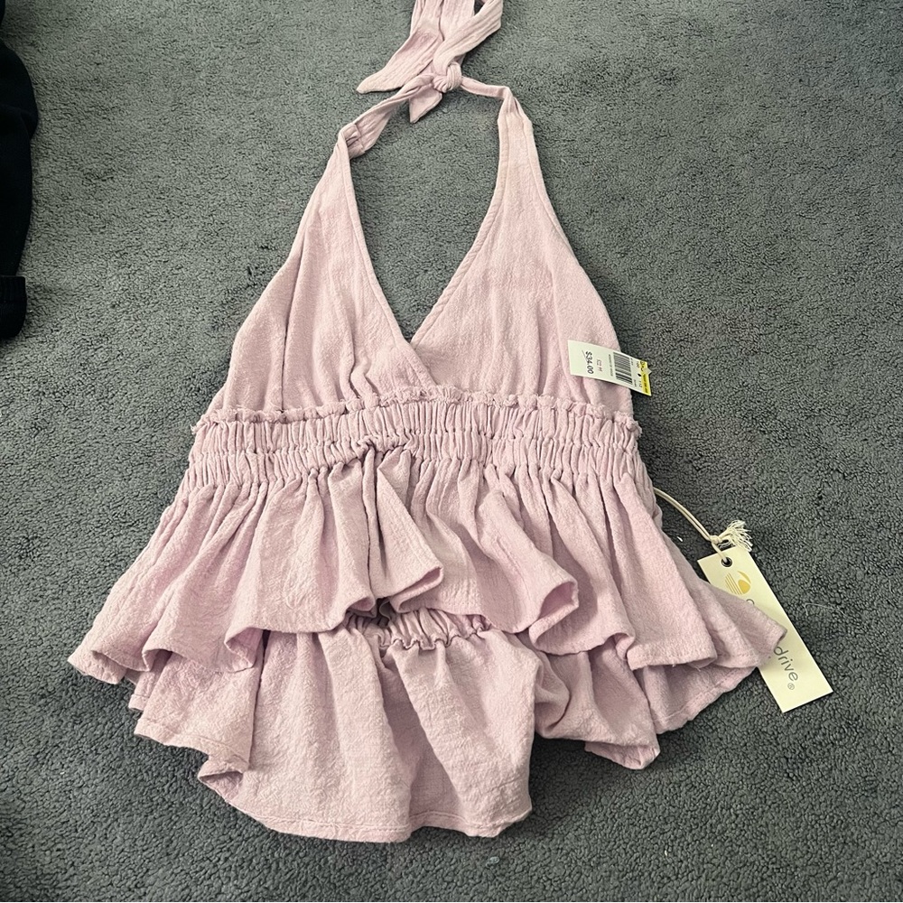 lavender halter top *PENDING*